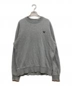 FRED PERRYフレッドペリー）の古着「ルーネックスウェット」｜グレー