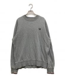 FRED PERRY（フレッドペリー）の古着「ルーネックスウェット」｜グレー