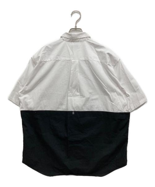 graniph（グラニフ）graniph (グラニフ) ルーズフィット半袖シャツ ホワイト サイズ:Lの古着・服飾アイテム