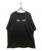 graniphグラニフ）の古着「地獄兄弟Tシャツ」｜ブラック