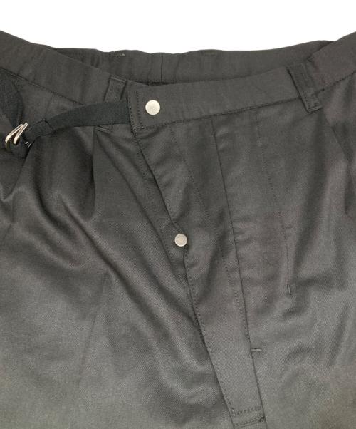 MAISON SPECIAL（メゾンスペシャル）MAISON SPECIAL (メゾンスペシャル) T/W Stretch Italian Army Motorcycle Pants ブラック サイズ:１の古着・服飾アイテム