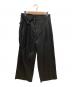 MAISON SPECIAL（メゾンスペシャル）の古着「T/W Stretch Italian Army Motorcycle Pants」｜ブラック