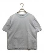 Acne studiosアクネ ストゥディオズ）の古着「ロゴTシャツ」｜スカイブルー