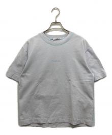 Acne studios（アクネ ストゥディオズ）の古着「ロゴTシャツ」｜スカイブルー