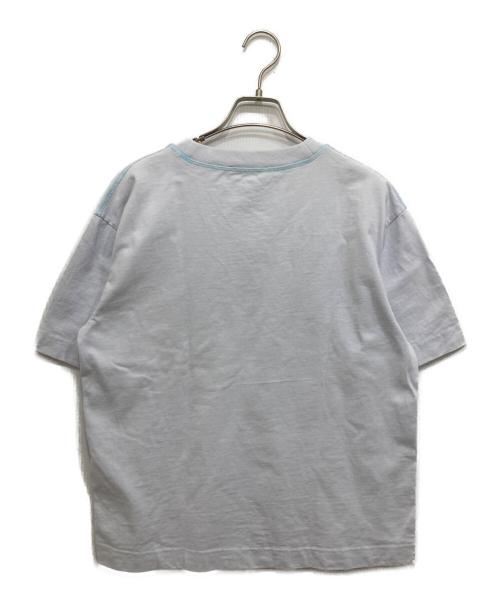 Acne studios（アクネ ストゥディオズ）ACNE STUDIOS (アクネ ストゥディオズ) ロゴTシャツ スカイブルー サイズ:XSの古着・服飾アイテム
