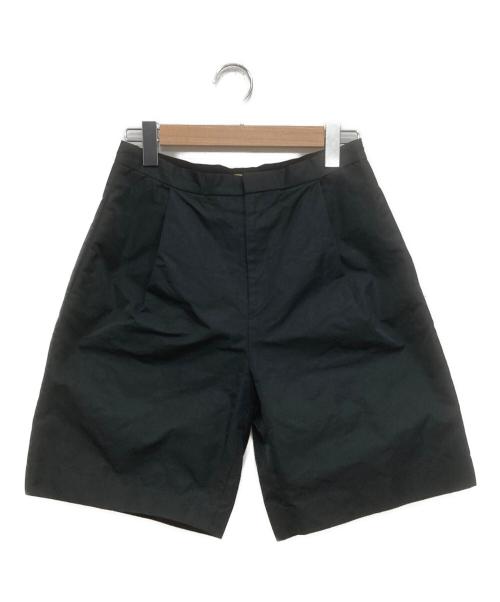 MUSE de Deuxieme Classe（ミューズ ドゥーズィエム クラス）MUSE de Deuxieme Classe (ミューズ ドゥーズィエム クラス) taffeta half/ハーフパンツ ブラック サイズ:M(38)の古着・服飾アイテム
