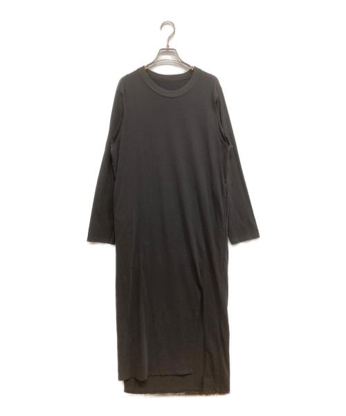 k3&co.（ケイスリー）k3&co. (ケイスリー) スリットカットソーワンピースワンピース グレー サイズ:不明の古着・服飾アイテム