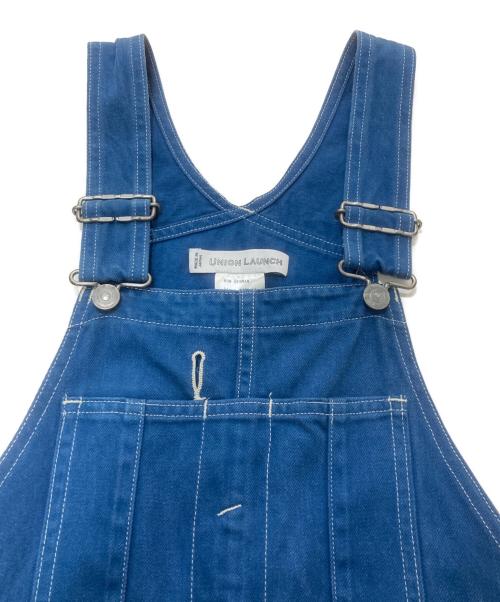 UNION LAUNCH（ユニオンランチ）UNION LAUNCH (ユニオンランチ) デニムオーバーオール ブルー サイズ:XSの古着・服飾アイテム