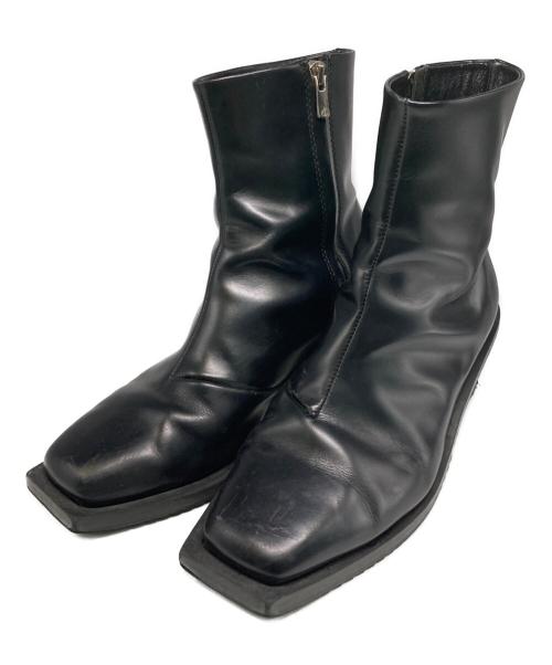 MAISON SPECIAL（メゾンスペシャル）MAISON SPECIAL (メゾンスペシャル) Zip Heel Boots/サイドジップブーツ ブラック サイズ:25.5cmの古着・服飾アイテム