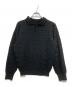 IM MEN（アイム メン）の古着「ZIG ZAG RIB KNIT」｜ブラック