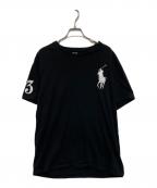 POLO RALPH LAURENポロ・ラルフローレン）の古着「ビッグポニーTシャツ」｜ブラック