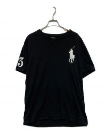 POLO RALPH LAUREN（ポロ・ラルフローレン）の古着「ビッグポニーTシャツ」｜ブラック