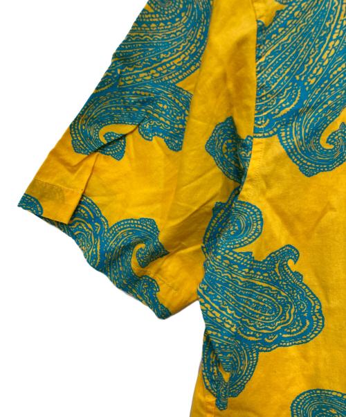 SUPREME（シュプリーム）SUPREME (シュプリーム) Paisley Shirt イエロー サイズ:Mの古着・服飾アイテム