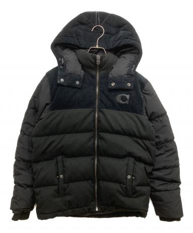 中古・古着通販】COACH (コーチ) コーデュロイ切替ダウンジャケット