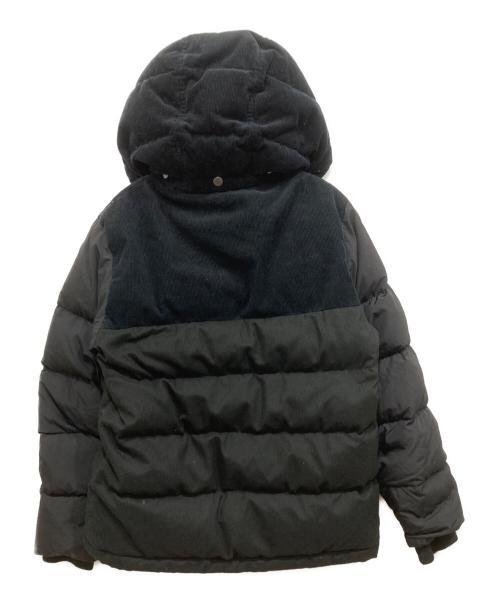 COACH（コーチ）COACH (コーチ) コーデュロイ切替ダウンジャケット ブラック サイズ:Sの古着・服飾アイテム