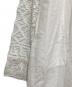中古・古着 sara mallika (サラマリカ) Geometric Lace Joint Dress ホワイト サイズ:M：8000円