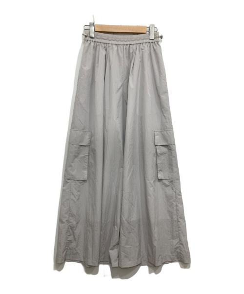 LE PHIL（ル フィル）LE PHIL (ル フィル) ライトナイロンワイドパンツ グレー サイズ:1の古着・服飾アイテム