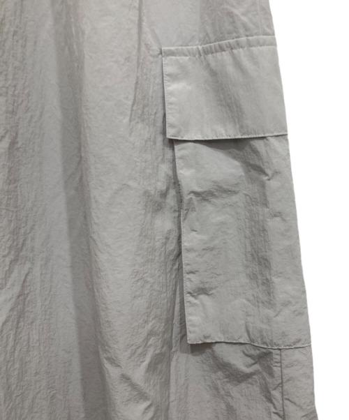 LE PHIL（ル フィル）LE PHIL (ル フィル) ライトナイロンワイドパンツ グレー サイズ:1の古着・服飾アイテム