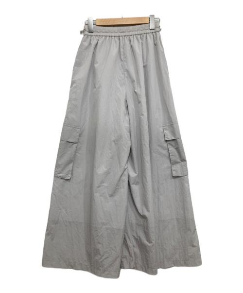 LE PHIL（ル フィル）LE PHIL (ル フィル) ライトナイロンワイドパンツ グレー サイズ:1の古着・服飾アイテム