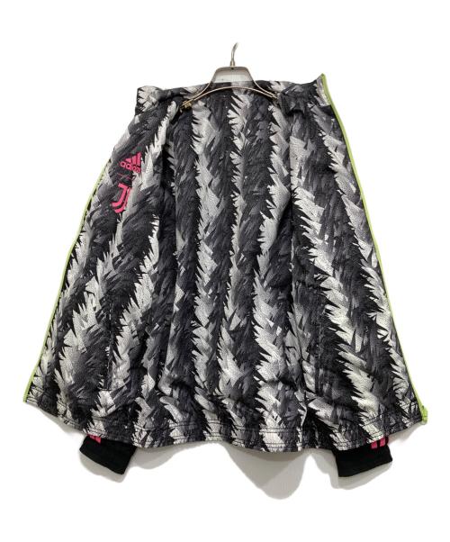 adidas（アディダス）adidas (アディダス) ユベントス アンセムジャケット ブラック×ピンク サイズ:Mの古着・服飾アイテム