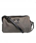 BURBERRY BLUE LABELバーバリー ブルー レーベル）の古着「ミニボストンショルダーバッグ」｜グレー