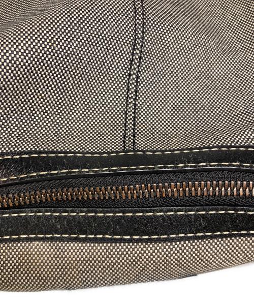 BURBERRY BLUE LABEL（バーバリー ブルー レーベル）BURBERRY BLUE LABEL (バーバリー ブルー レーベル) ミニボストンショルダーバッグ グレーの古着・服飾アイテム