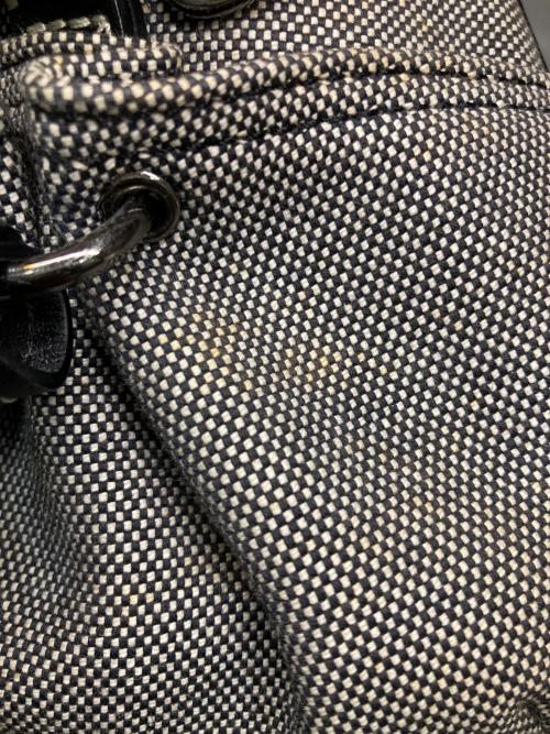 BURBERRY BLUE LABEL（バーバリー ブルー レーベル）BURBERRY BLUE LABEL (バーバリー ブルー レーベル) ミニボストンショルダーバッグ グレーの古着・服飾アイテム