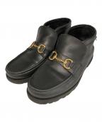 PARABOOT×UNITED ARROWSパラブーツ×ユナイテッドアローズ）の古着「別注ホースビットブーツ」｜ブラック