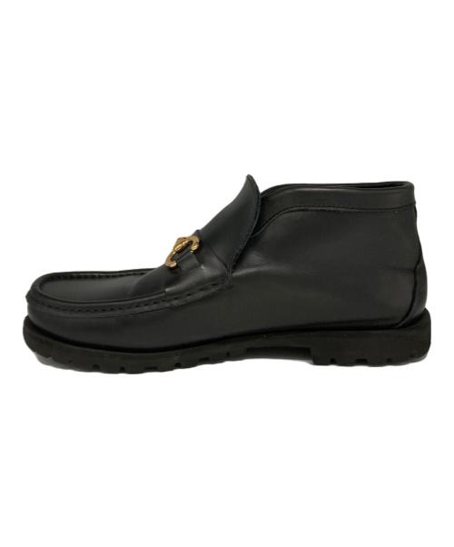 PARABOOT（パラブーツ）PARABOOT (パラブーツ) UNITED ARROWS (ユナイテッドアローズ) 別注ホースビットブーツ ブラック サイズ:7の古着・服飾アイテム