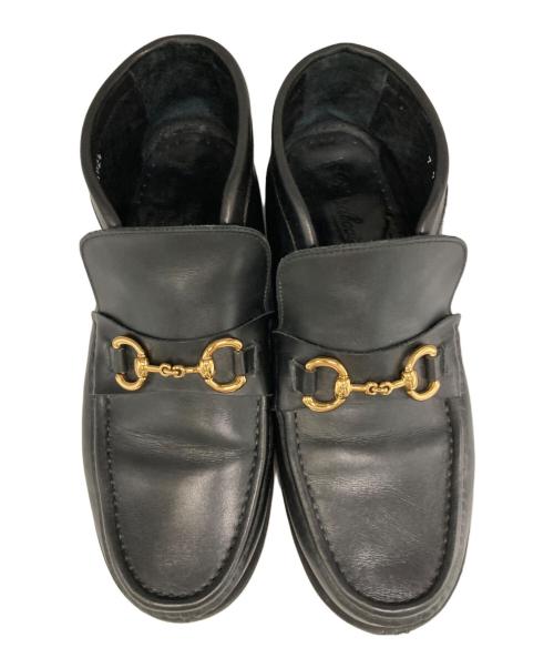 PARABOOT（パラブーツ）PARABOOT (パラブーツ) UNITED ARROWS (ユナイテッドアローズ) 別注ホースビットブーツ ブラック サイズ:7の古着・服飾アイテム