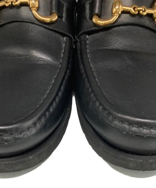 PARABOOT（パラブーツ）PARABOOT (パラブーツ) UNITED ARROWS (ユナイテッドアローズ) 別注ホースビットブーツ ブラック サイズ:7の古着・服飾アイテム