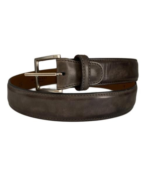 MAGNANNI（マグナーニ）MAGNANNI (マグナーニ) グラデーションデザインベルト グレーの古着・服飾アイテム