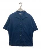 POLO RALPH LAURENポロ・ラルフローレン）の古着「半袖シャツ」｜ブルー