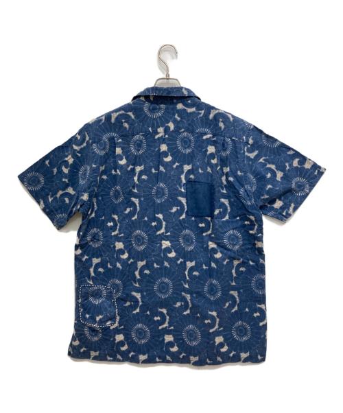 POLO RALPH LAUREN（ポロ・ラルフローレン）POLO RALPH LAUREN (ポロ・ラルフローレン) 絞り染め刺し子シャツ スカイブルー サイズ:Mの古着・服飾アイテム