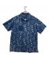 POLO RALPH LAUREN（ポロ・ラルフローレン）の古着「絞り染め刺し子シャツ」｜スカイブルー