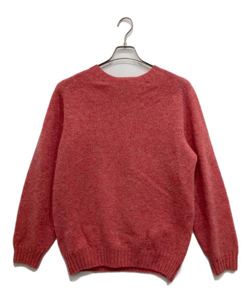 INVERALLAN（インバーアラン）INVERALLAN (インバーアラン) ウールニット ピンク サイズ:42の古着・服飾アイテム