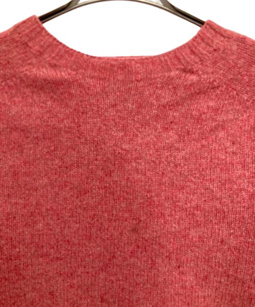 INVERALLAN（インバーアラン）INVERALLAN (インバーアラン) ウールニット ピンク サイズ:42の古着・服飾アイテム