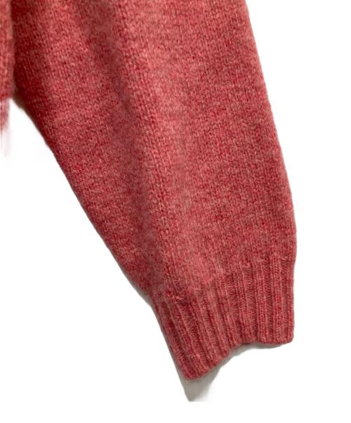 INVERALLAN（インバーアラン）INVERALLAN (インバーアラン) ウールニット ピンク サイズ:42の古着・服飾アイテム