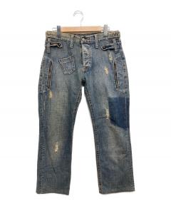 中古・古着通販】BALMAIN (バルマン) スウェットバイカーパンツ