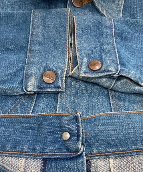 Wrangler（ラングラー）Wrangler (ラングラー) 124MJデニムジャケット インディゴ サイズ:不明（印字消え）の古着・服飾アイテム