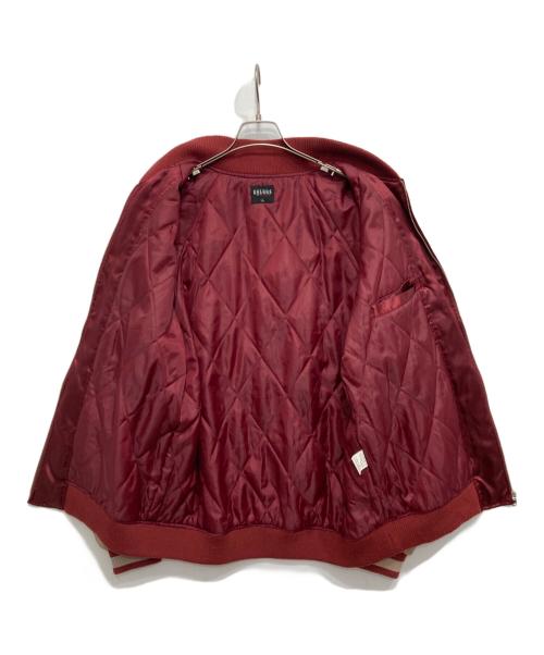 NYLAUS（ナイラス）NYLAUS (ナイラス) スカジャン レッド サイズ:LLの古着・服飾アイテム