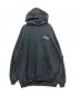 BALENCIAGA（バレンシアガ）の古着「ポリティカルキャンペーンラージフィット フーディー/ユーズド加工パーカー」｜ブラック