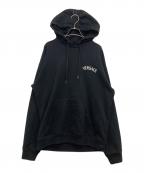 VERSACEヴェルサーチェ）の古着「プルオーバーパーカー」｜ブラック