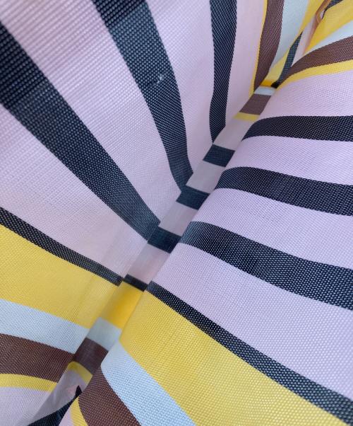 MARNI（マルニ）MARNI (マルニ) ストライプトートバッグ マルチカラー(ローズソルベ)の古着・服飾アイテム