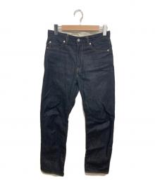 MOMOTARO JEANS（桃太郎ジーンズ）の古着「#500 STANDARD NARROW STR/セルビッチデニムパンツ」｜ブラック