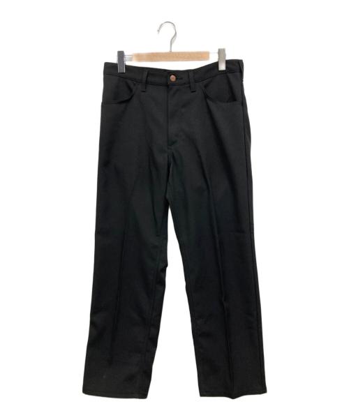 Wrangler（ラングラー）Wrangler (ラングラー) WACKO MARIA (ワコマリア) WRANCHER DRESS JEANS/ランチャードレスパンツ ブラック サイズ:Mの古着・服飾アイテム
