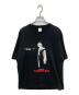WACKO MARIA（ワコマリア）の古着「WASHED HEAVY WEIGHT T-SHIRT/TERRIFIERプリントTシャツ」｜ブラック