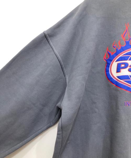 paragraph（パラグラフ）paragraph (パラグラフ) ファイヤーロゴスウェット グレー サイズ:2の古着・服飾アイテム