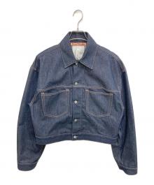 Acne studios（アクネ ストゥディオズ）の古着「Denim jacket boxy fit」｜インディゴ