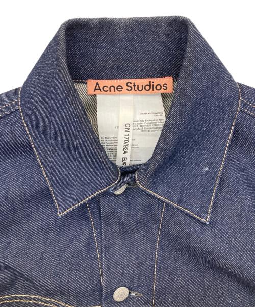 Acne studios（アクネ ストゥディオズ）Acne studios (アクネ ストゥディオズ) Denim jacket boxy fit インディゴ サイズ:Sの古着・服飾アイテム